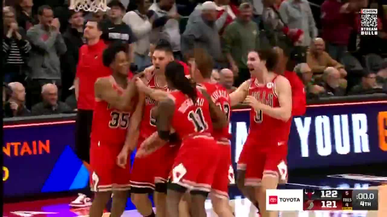 Vucevic gamewinner 3 against the Blazers