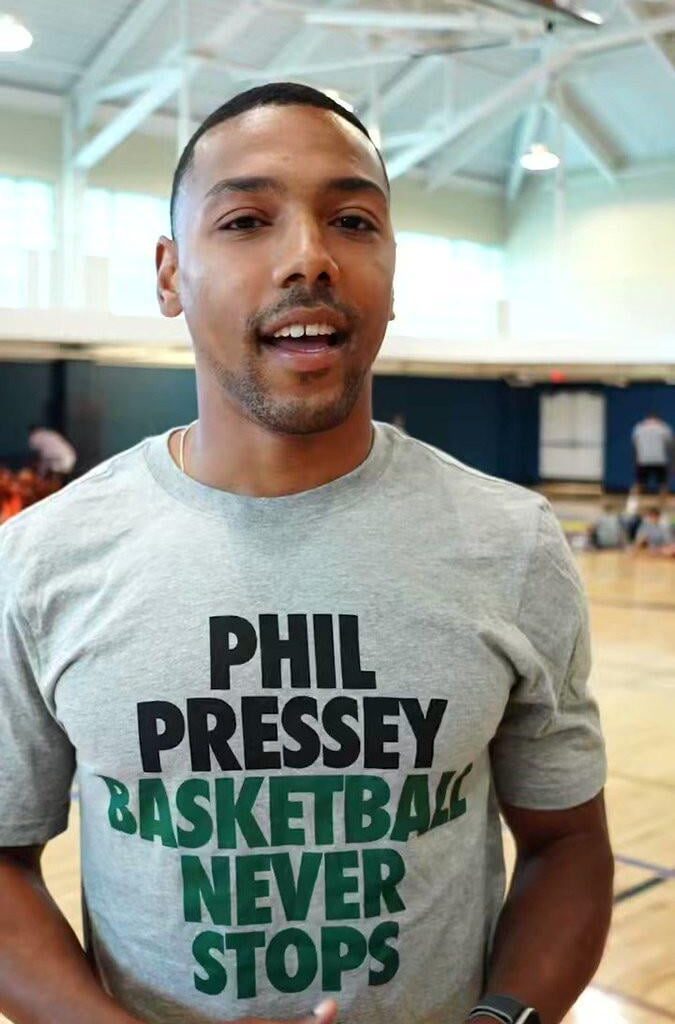 [Krivitsky] Brad Stevens told me he knew Phil Pressey was ready to be a coach since he first coached Pressey as a rookie. I asked the latter about his reaction to getting named Maine Celtics' HC and about the learning curve from first day on the job to now having a few games under his belt.