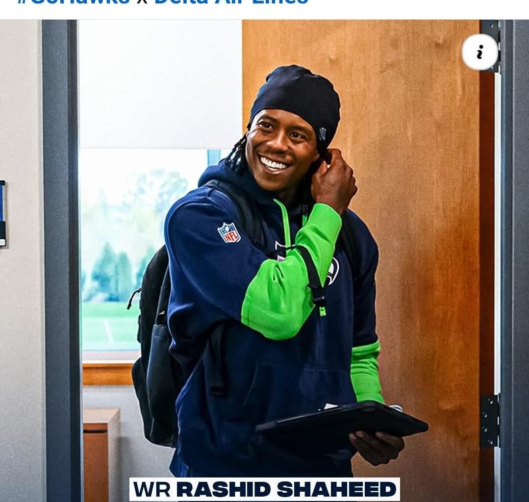 He's in the building folks