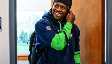 He's in the building folks