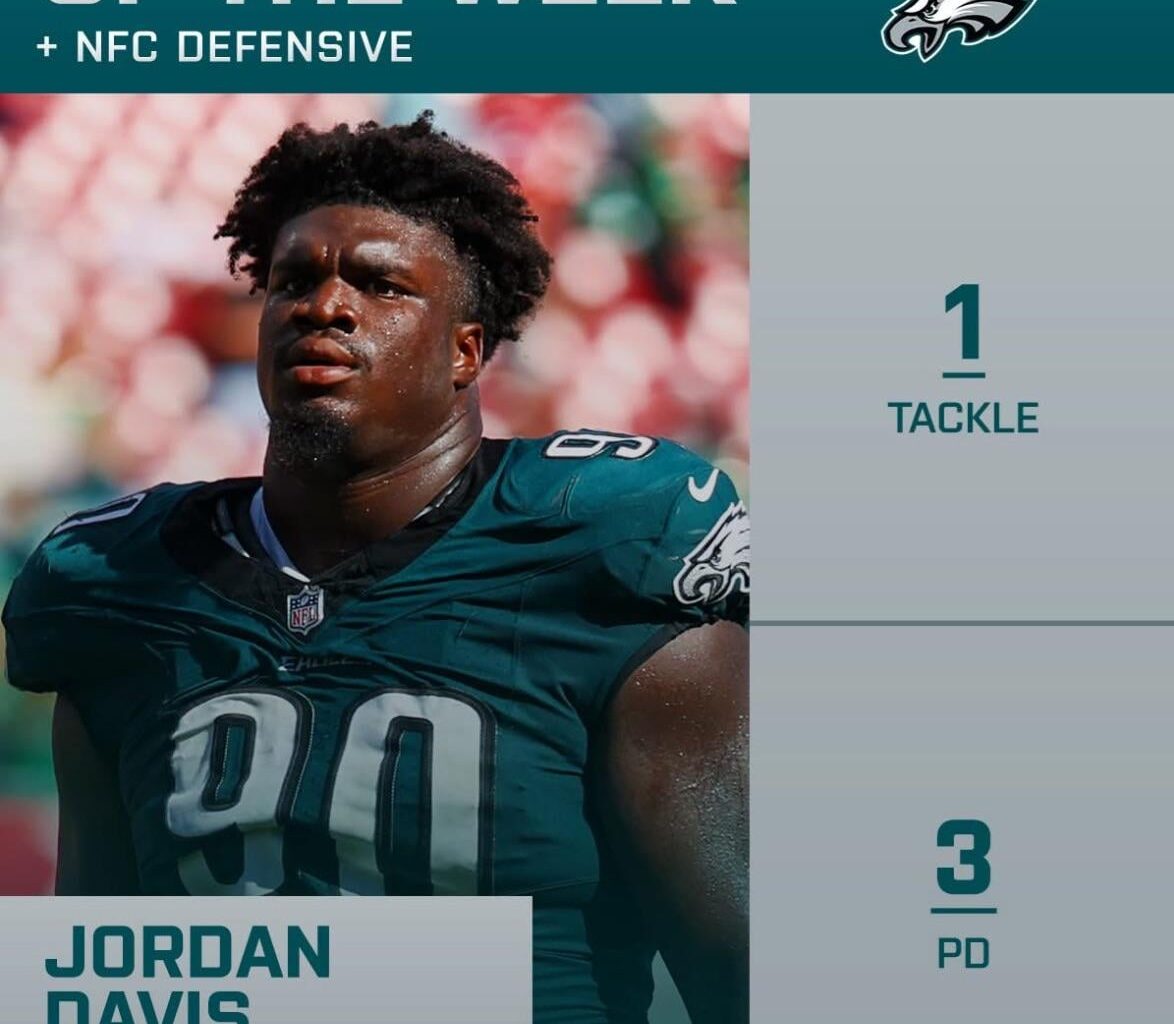 Your NFC defensive player of the week!
