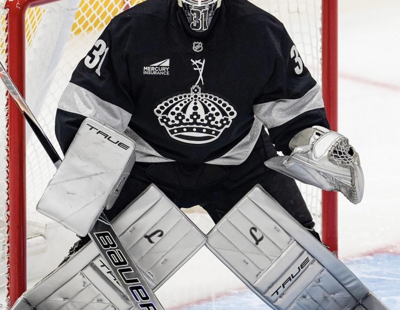 Anton Forsberg’s silver setup