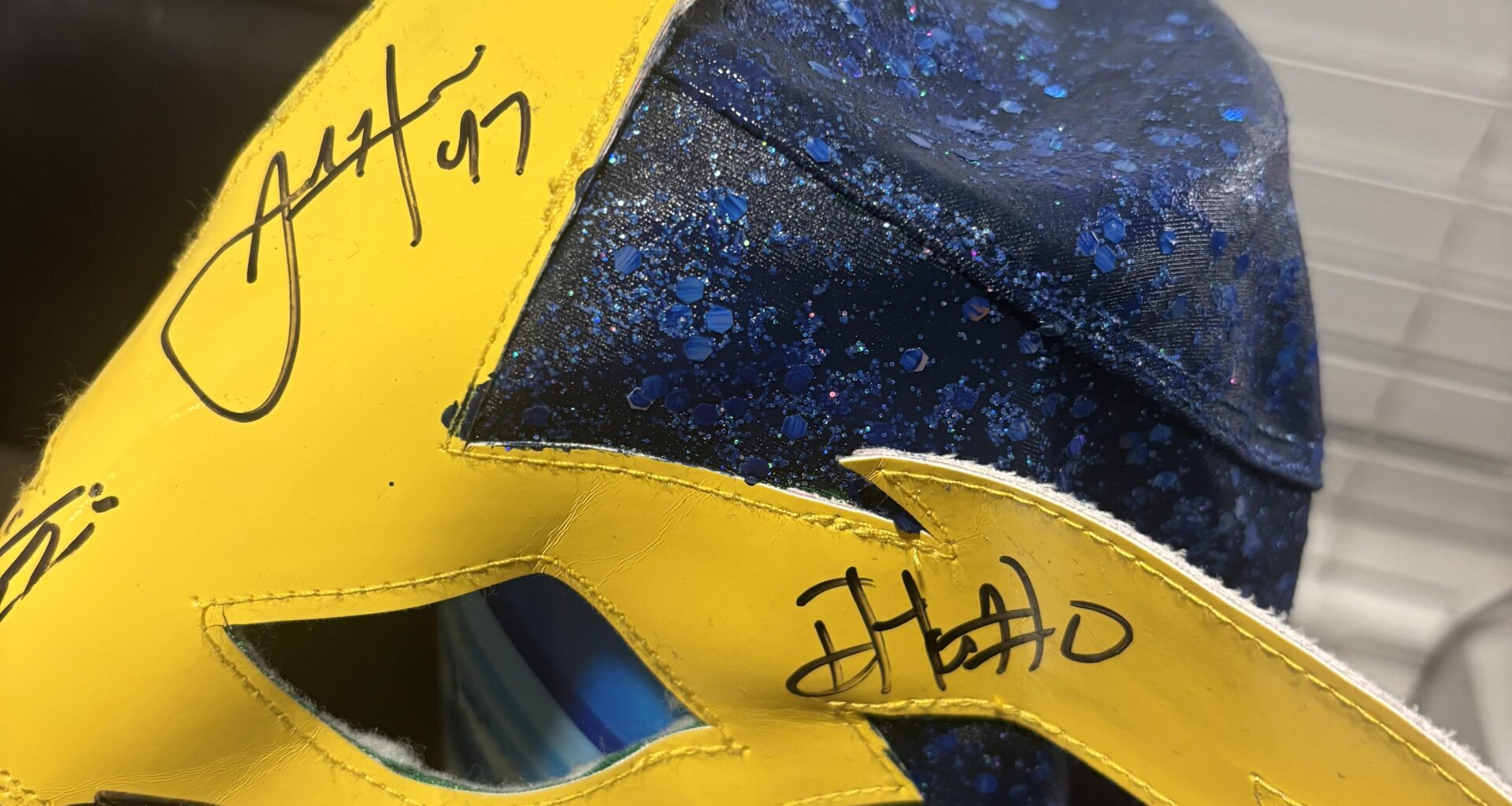 Just repainted this bad boy can’t wait to bolt up again at sofi ⚡️⚡️⚡️⚡️