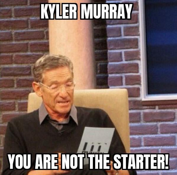 Let's go to Maury Povich for KM1's Status going into Monday's Game...