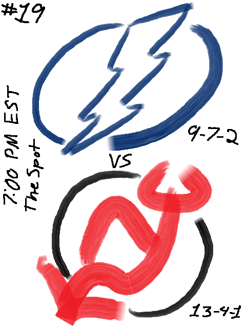 [PREGAME] Tampa Bay Lightning vs New Jersey Devils - 7:00pm EST - 11/18/25 - The Spot - No More Embarrassment Like Last Game Edition