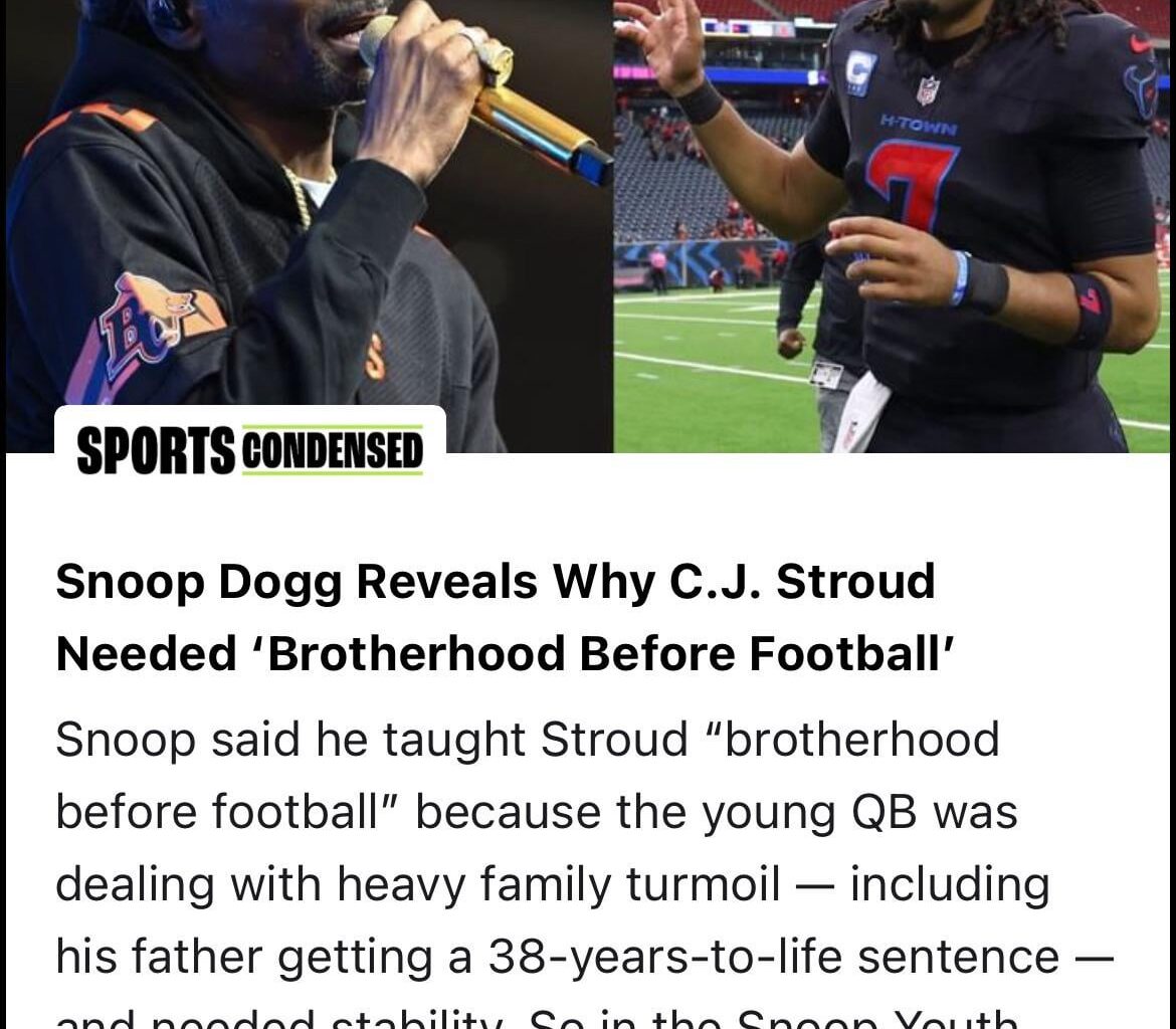 Snoop Dogg Reveals Why C.J. Stroud Needed ‘Brotherhood Before Football’