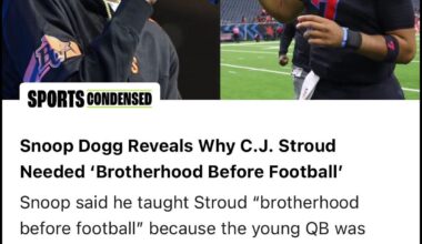 Snoop Dogg Reveals Why C.J. Stroud Needed ‘Brotherhood Before Football’