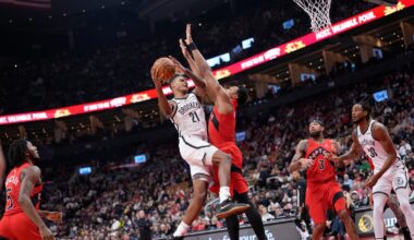 Red-hot Raptors use balanced scoring to pull away from Nets