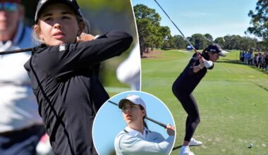 Kai Trump gets ready for LPGA Tour debut at pro-am featuring Caitlin Clark