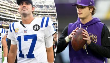Vikings linked to Daniel Jones with J.J. McCarthy doubts growing