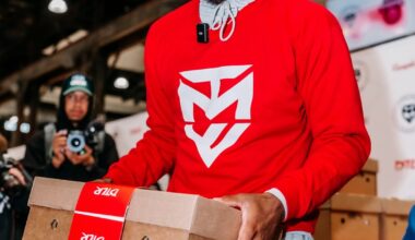Today Tyrese Maxey and his foundation hosted his annual turkey giveaway, distributing 3000 meals