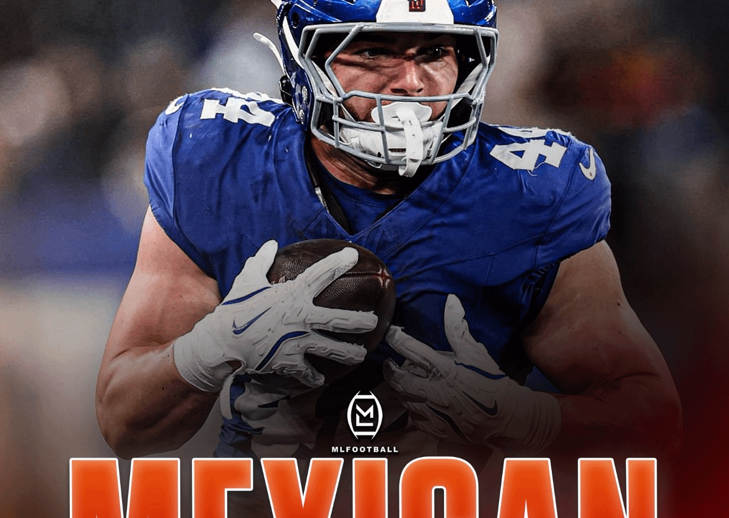 New York Giants player Cam Skattebo revealed he is part Mexican because his grandmother was born in Mexico. He grew up eating Mexican food, like sopa de fideo and tacos, and his heritage is part of his identity