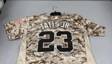 Just want to show this Tatis camo jersey I got today!