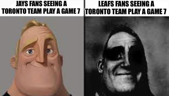 Another Game 7 in Toronto…