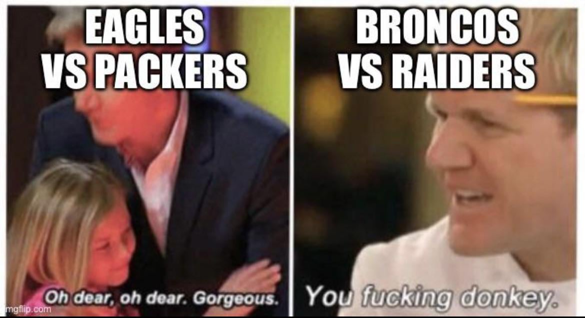 What will be the excuses for the poor prime time performances from the east coast glamour teams tomorrow?