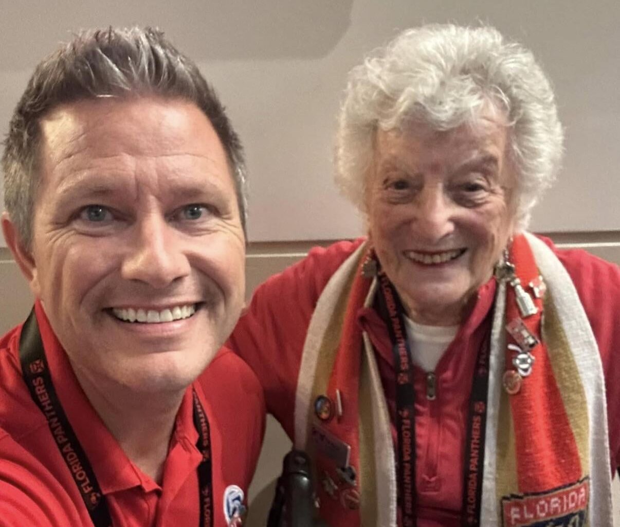 Patrica at the escalator is always awesome!