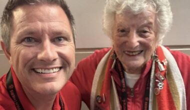 Patrica at the escalator is always awesome!