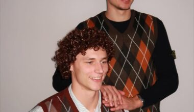 Pelle & Niko dressed as Step Brothers for Halloween 😭