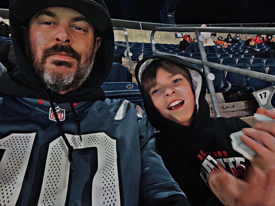 TNF was awesome. My son’s first Pats game!!