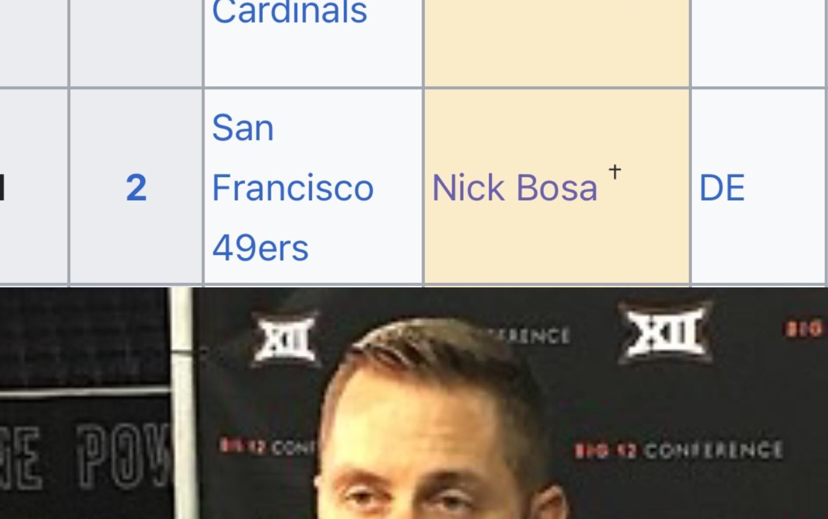 I will never forgive Kliff kingsbury for this