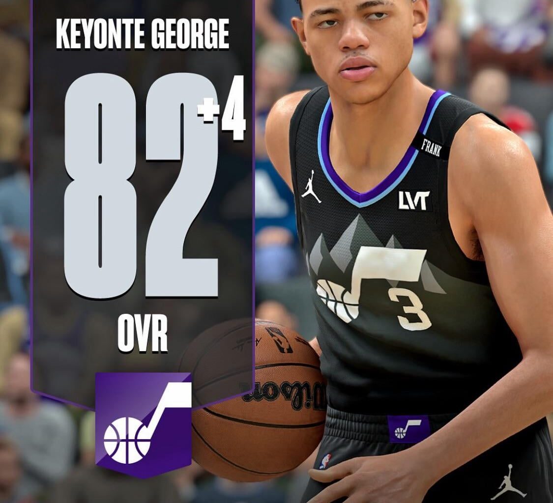Keyonte getting some recognition on 2K
