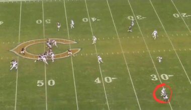 Caleb Williams big boy throw- shows trust in Luther Burden throwing the ball before Burden beats his man