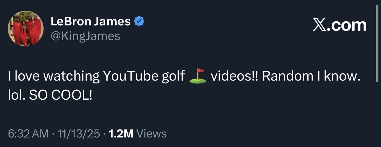 Bron doesn’t seem bothered. And neither should you.