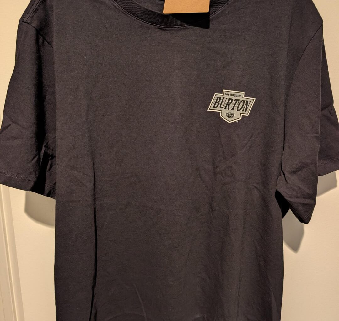 I bought this t-shirt at Burton Snowboards in Santa Monica