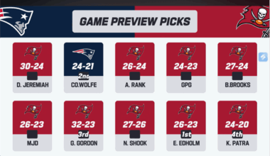 Week 10 Game Picks