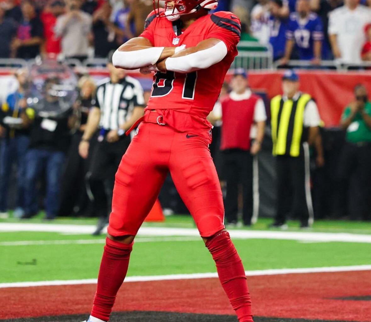 If CJ learned anything from Mills. Feed Jayden Higgins in the Redzone. It’s FREE EATS when he’s in the slot