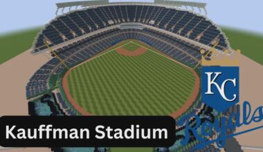 Made Kauffman Stadium in Minecraft!