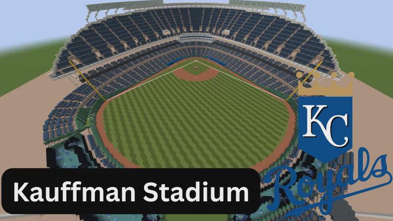 Made Kauffman Stadium in Minecraft!