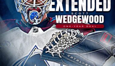 [Colorado Avalanche] More lumber more yards - Scott Wedgewood