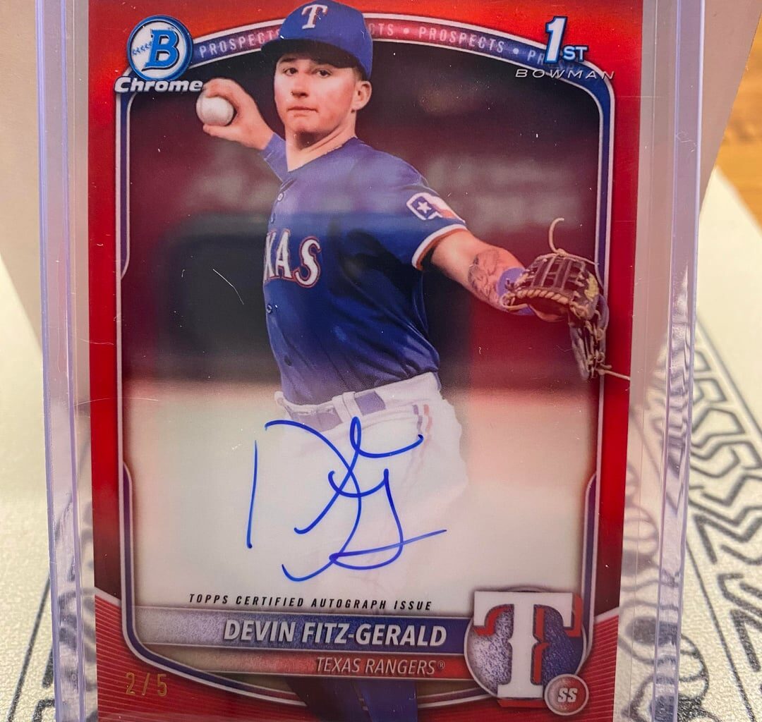 Great Card pull Devin Fitz-Gerald /5
