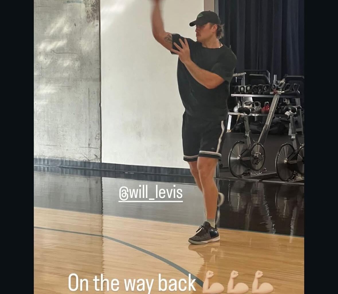 Via Will Levis’s instagram story