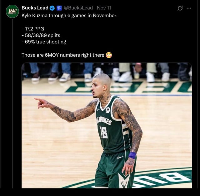 Kuz Control is more locked in than at any other point in his cqreer, why are we still doing this?