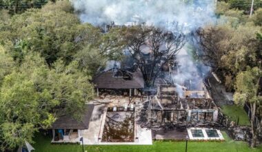 Coach Spo’s home burned to the ground