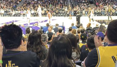 Byron Young at Lakers game tonight!