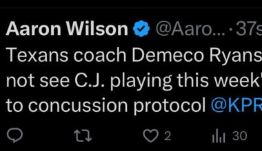 As expected, CJ is out