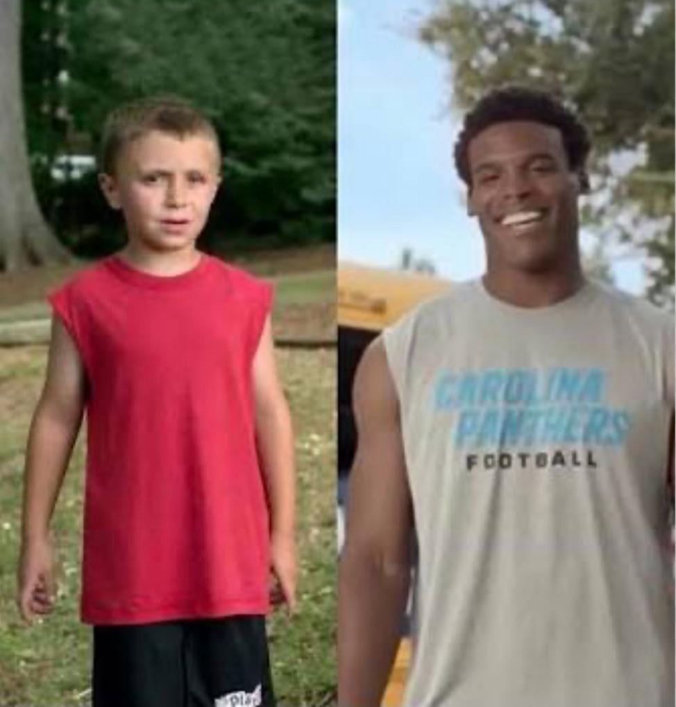This commercial is real life now and Drake Maye is that kid.
