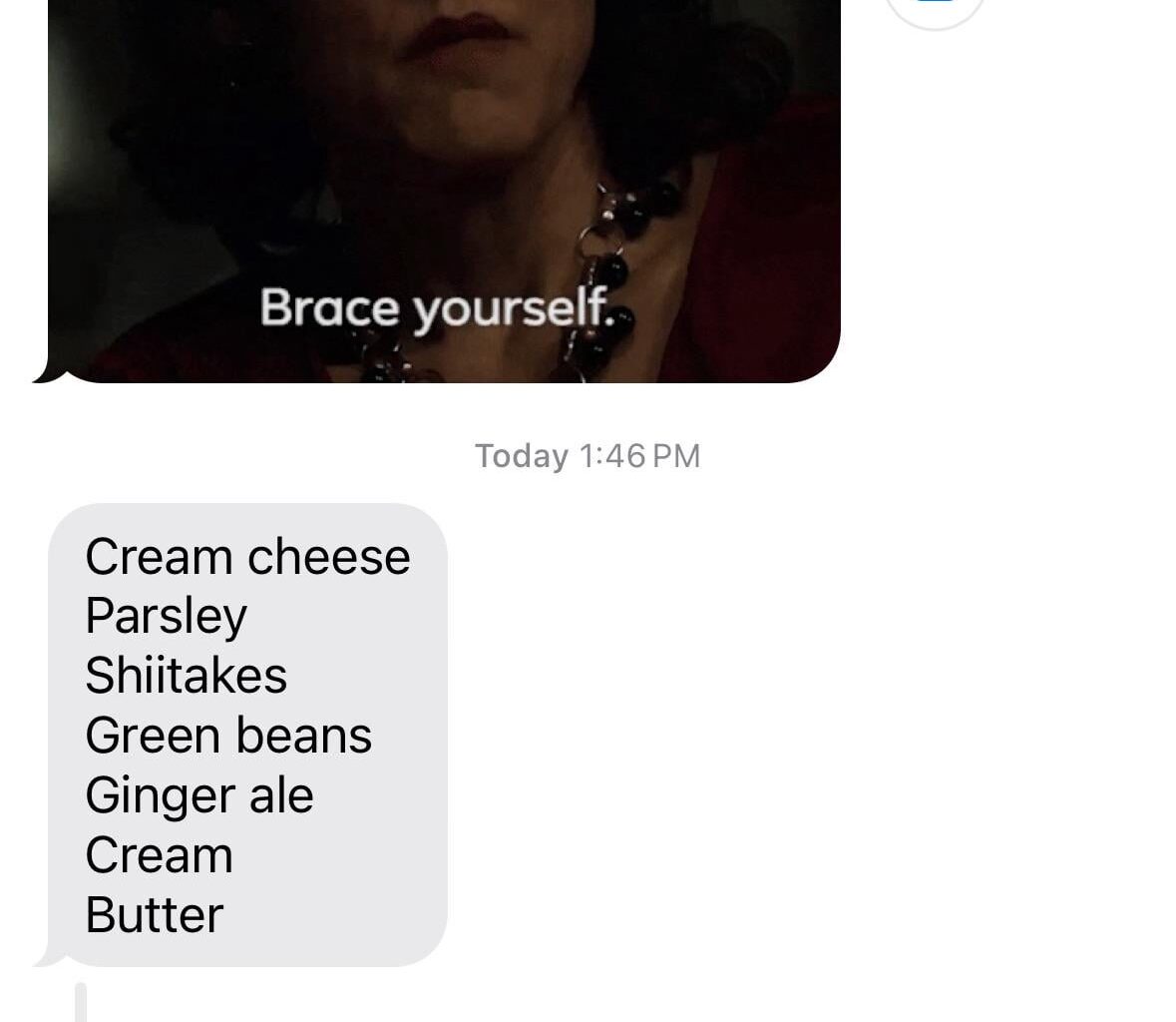 Can I interest any surviving parsley enthusiasts in feeling very old?