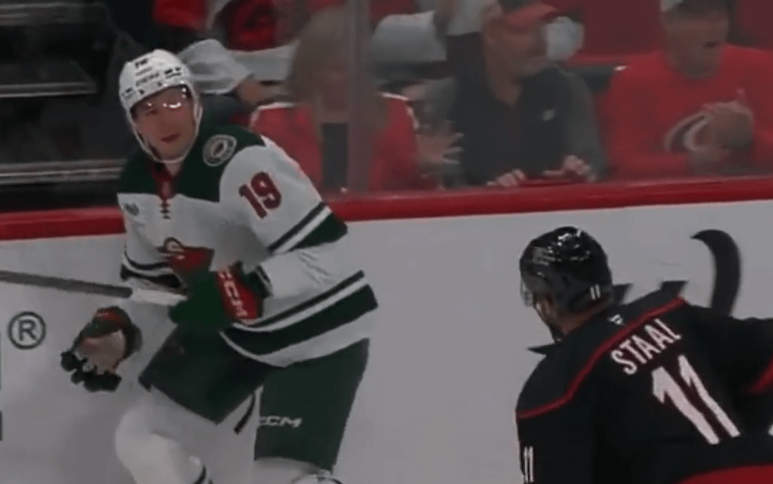 You can hear him thinking "Oh ________"