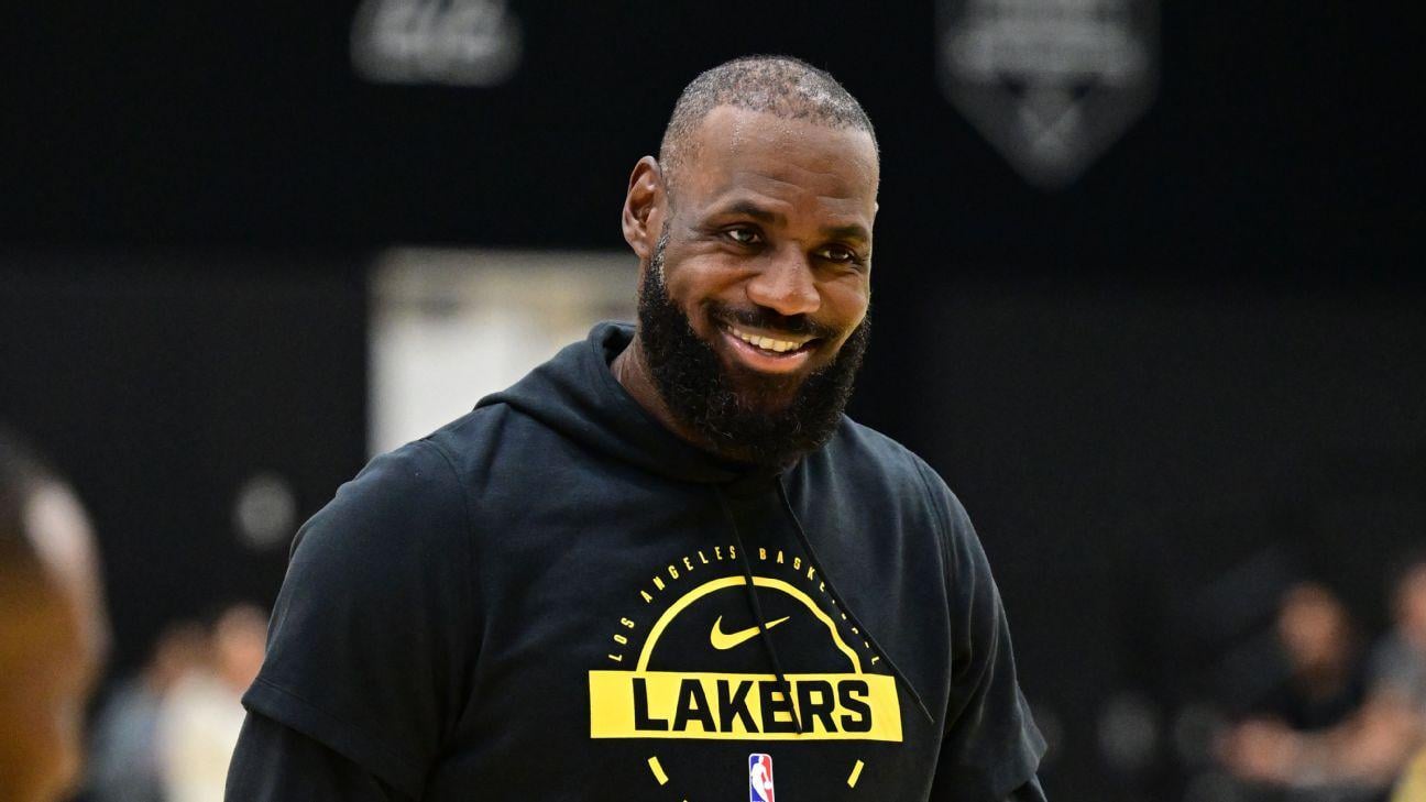 Sources: LeBron to make season debut vs. Jazz