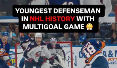Matthew Schaefer Is The Youngest Defenseman In NHL History With A Multigoal Game