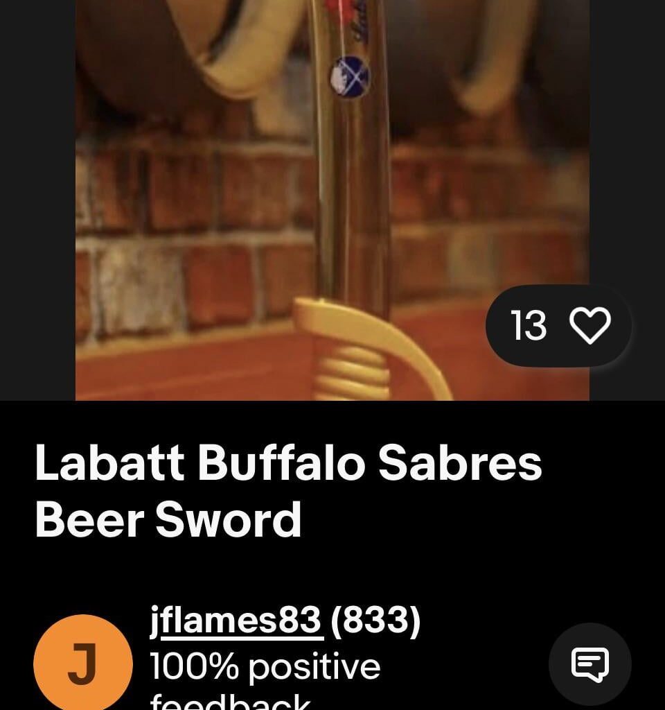 Beer Sabre - supply and demand