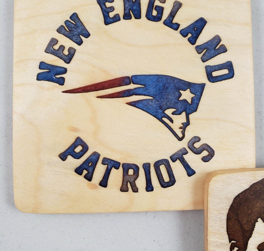 Hobbyist woodworker living in New England. I occasionally get asked to make NE sports coasters. When I do, I always include one they didn’t order as a gentle reminder…