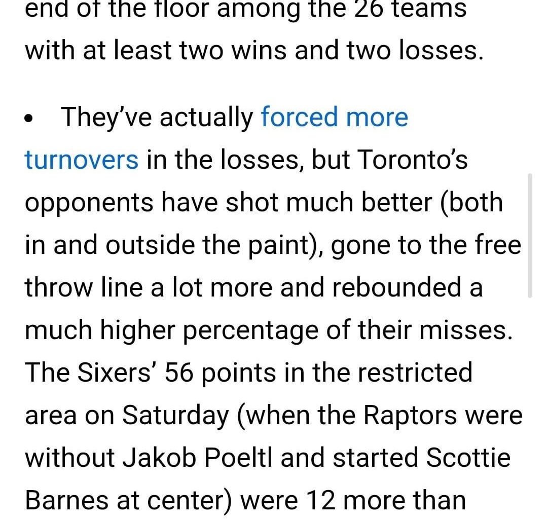 Raptors are now 16th in the NBA's latest power rankings