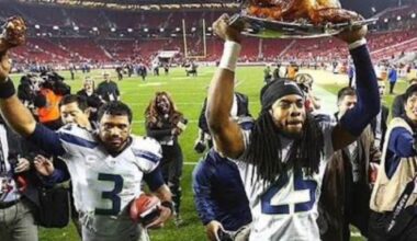 “Happy Thanksgiving, 12s! May your plates be full, your hearts be grateful, and your weekend be filled with big wins and loud cheers. Go Hawks!”