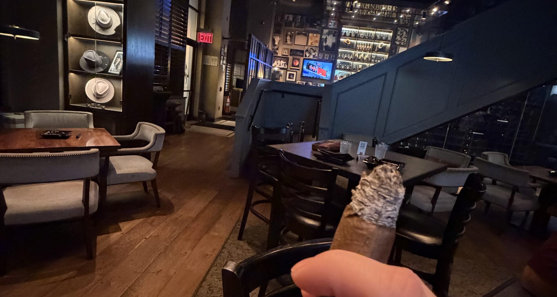 Visited Cam Newton’s cigar bar in Atlanta before the game tmrw