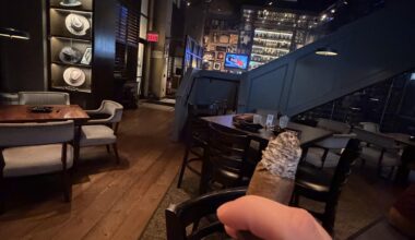 Visited Cam Newton’s cigar bar in Atlanta before the game tmrw